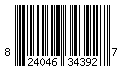 UPC 824046343927