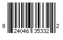 UPC 824046353322