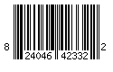 UPC 824046423322